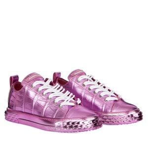 Giuseppe Zanotti Blabber metallic  Lilla sneaker size 39